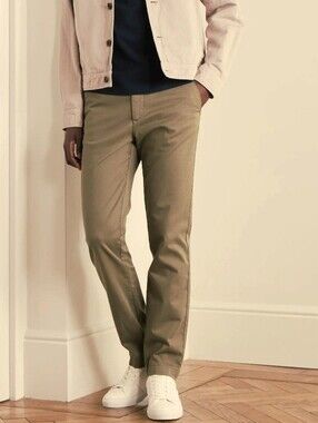 Mr Porter MR P. Slim-Fit Cotton-Twill Chinos Tan Mens 34X31 Neutral Casual